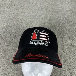 Dale Earnhardt Hat Cap Strap Back Mens One Size Black NASCAR Racing Intimidator